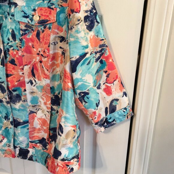 Alia Petite Lightweight Shirt Jacket - Picture 5 of 8